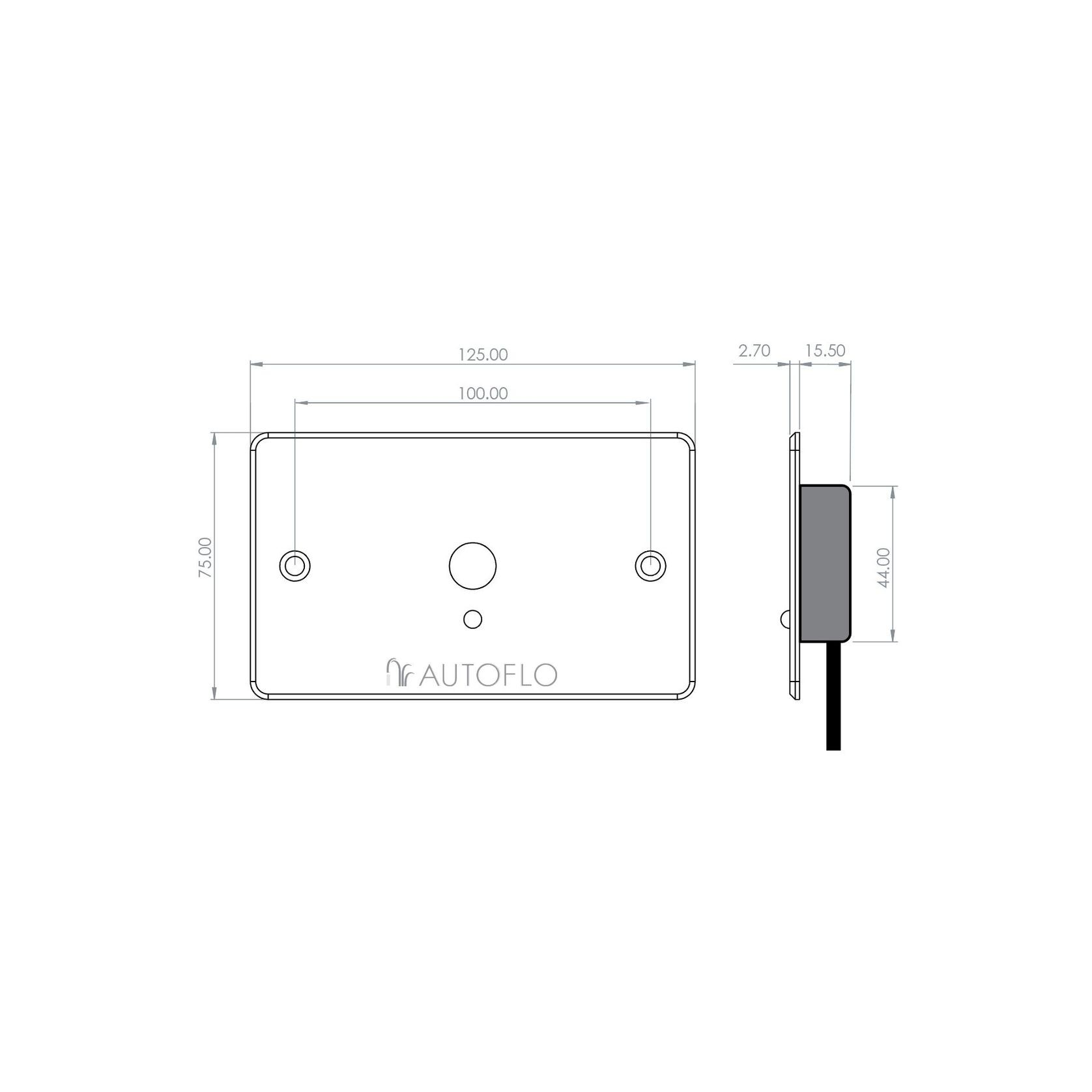 Wave ON/OFF Wall Sink Sensor gallery detail image