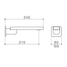 Waipori MK2 Swivel Wall Bath Outlet gallery detail image