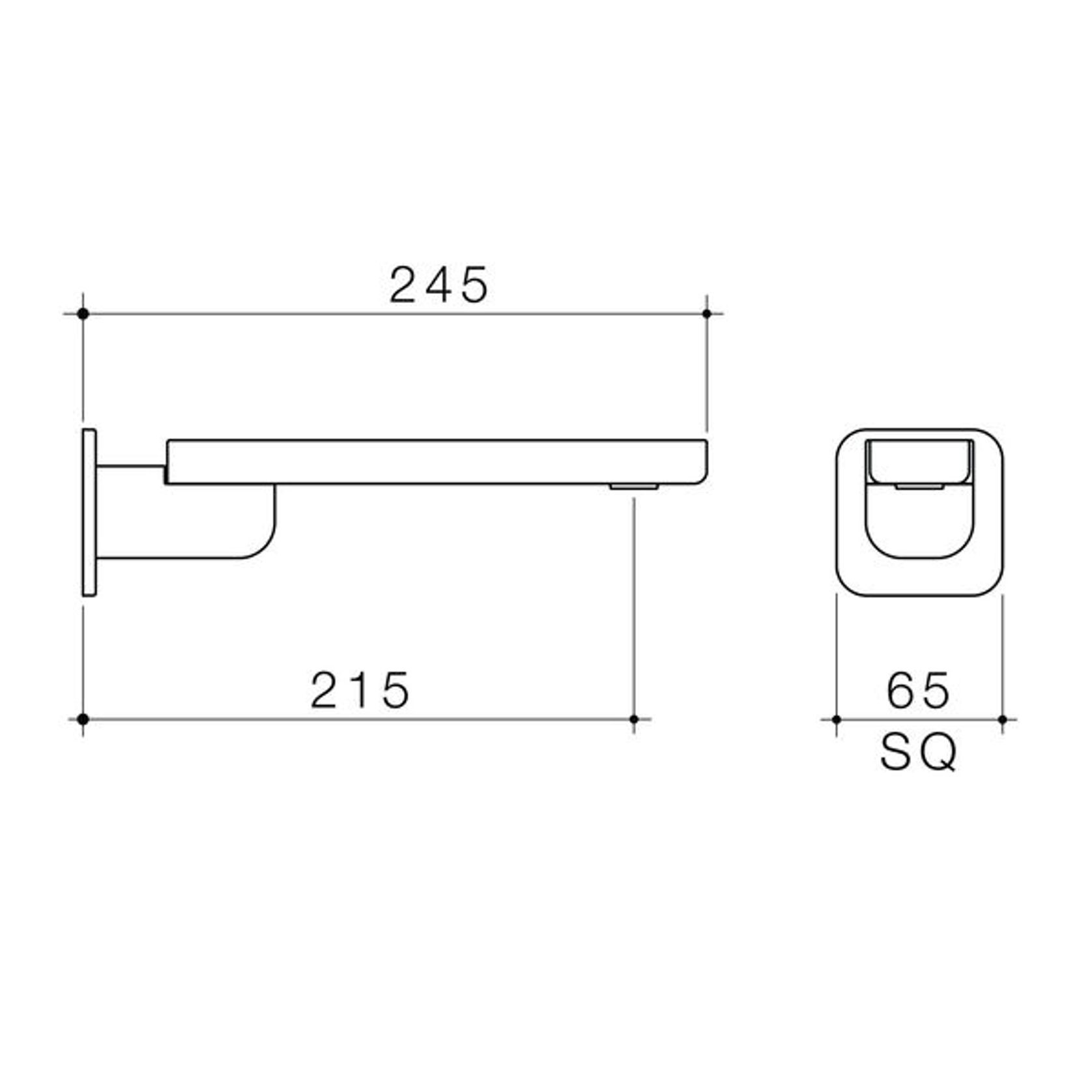 Waipori MK2 Swivel Wall Bath Outlet gallery detail image