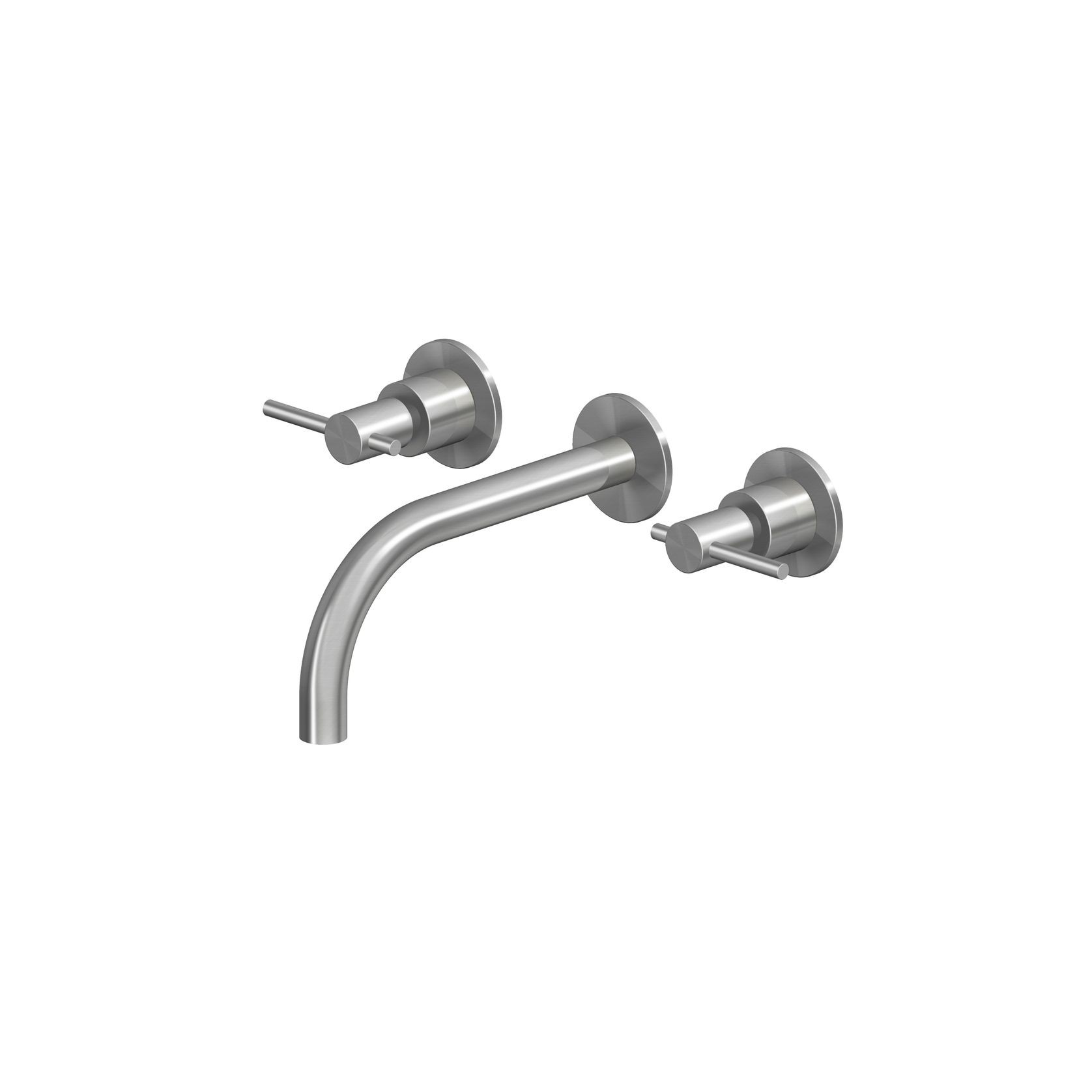 Helm 3TH Wall Mounted Basin Mixer Lever Handle gallery detail image