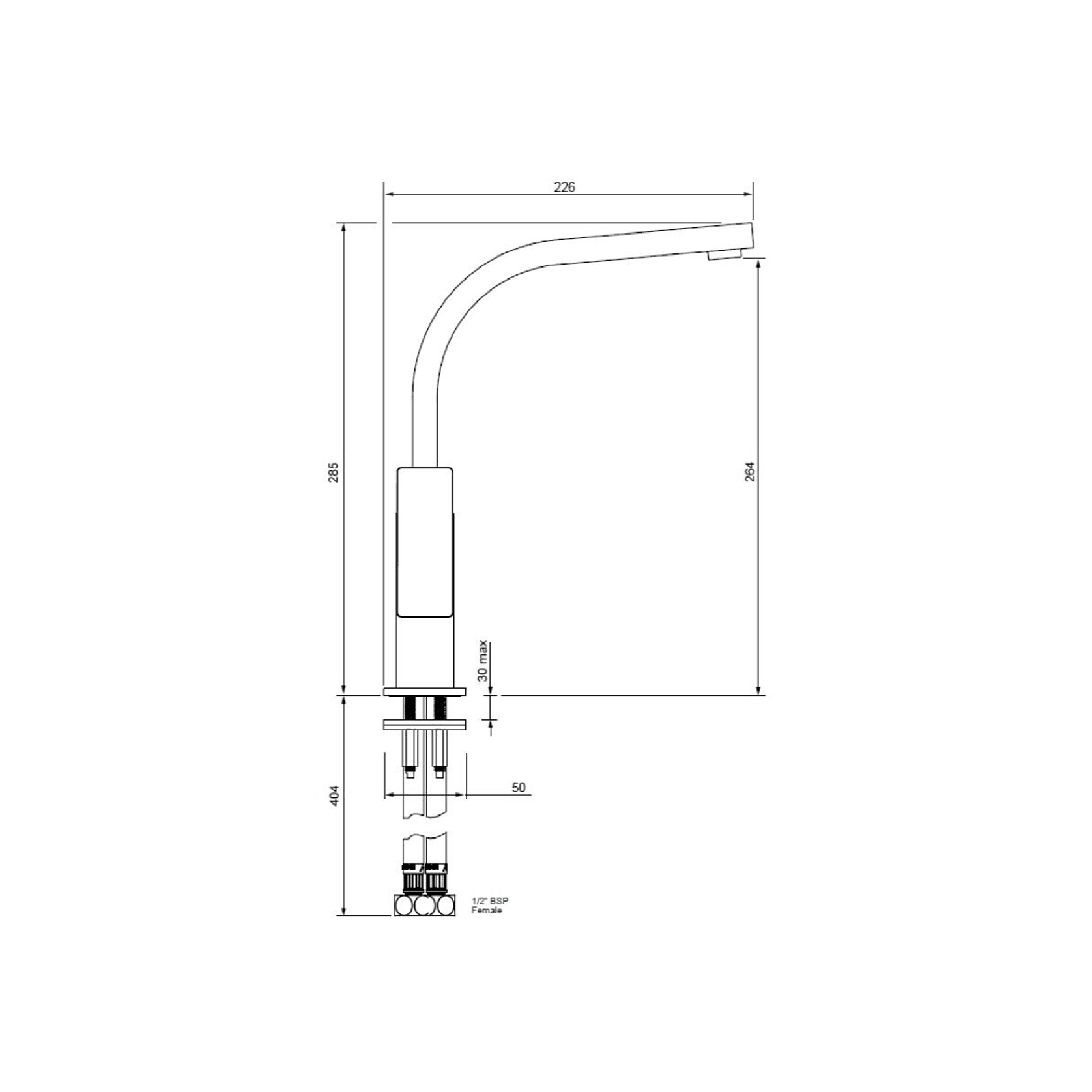 Blaze Sink Mixer ArchiPro NZ