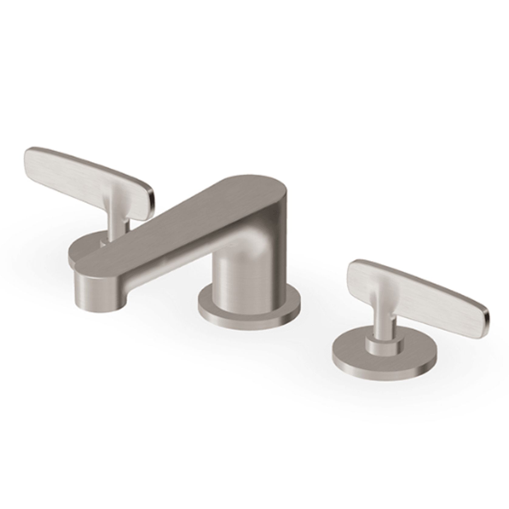 Veloce 3 tap hole Deck Mounted Basin Mixer gallery detail image