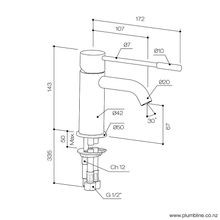 Buddy Basin Mixer With Medical Lever Handle gallery detail image