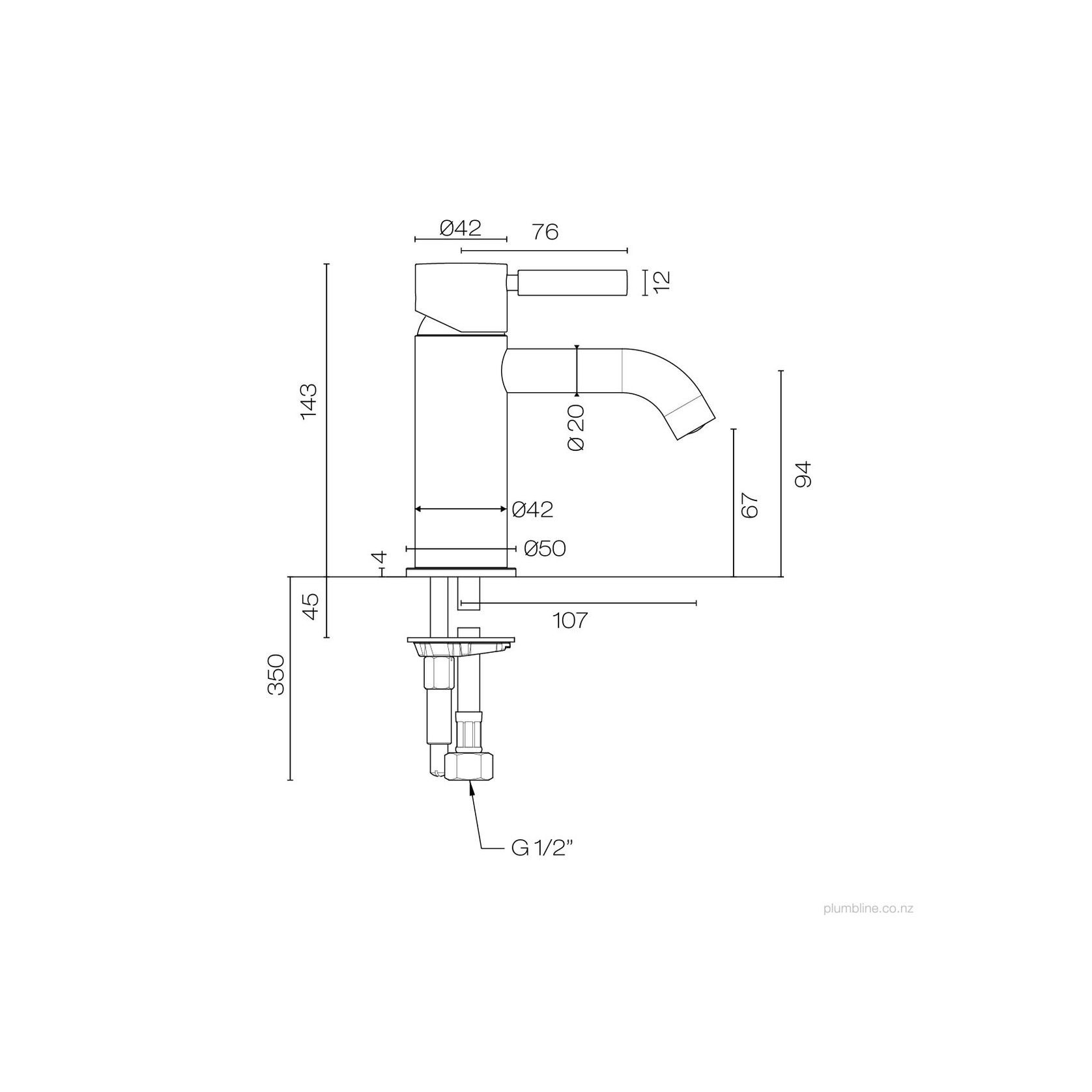 Buddy Pro Basin Mixer gallery detail image