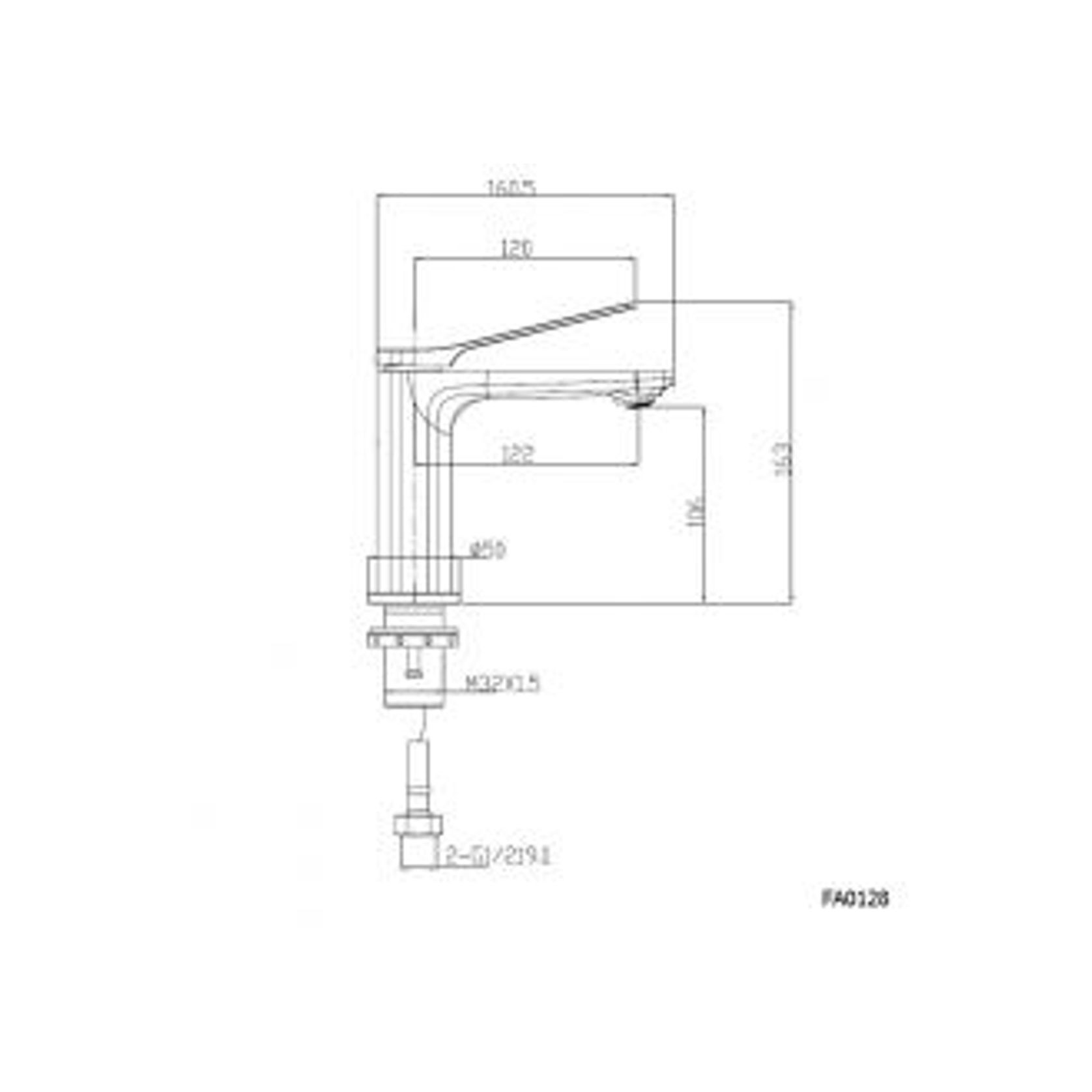 Rushy Basin Mixer Chrome gallery detail image
