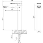 CODE Pure Tall Vessel Basin Mixer Range gallery detail image