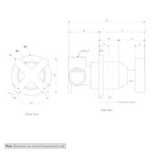 Cross | Progressive Single Mixer | Brushed Brass gallery detail image