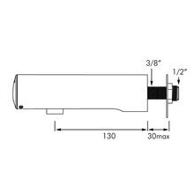 Delabie Tempomatic 4 Electronic Bib Tap gallery detail image