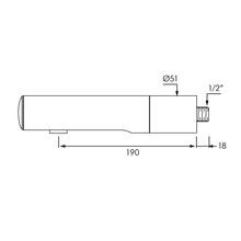 Delabie Tempomatic 4 Electronic Bib Tap gallery detail image