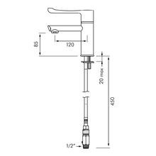 Delabie Securitherm Thermostatic Basin Mixer gallery detail image