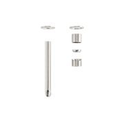 Zen SS316L Wall Basin/Bath Mixer Separate Back Plate 230mm Spout Trim Kits | Brushed Nickel gallery detail image