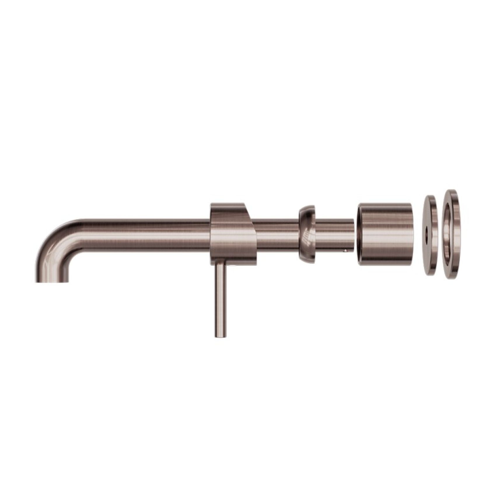 Zen SS316L Wall Basin/Bath Mixer Separate Back Plate 23 gallery detail image