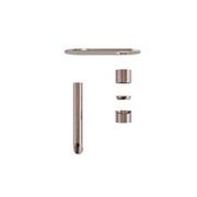 Zen SS316L Wall Basin/Bath Mixer 230mm Spout Trim Kits | Brushed Bronze gallery detail image