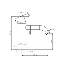 Zen SS316L Basin Mixer Handless | Brushed Gold gallery detail image