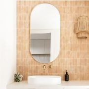Elysian Minimal Mixer & Spout Set | Brushed Brass gallery detail image