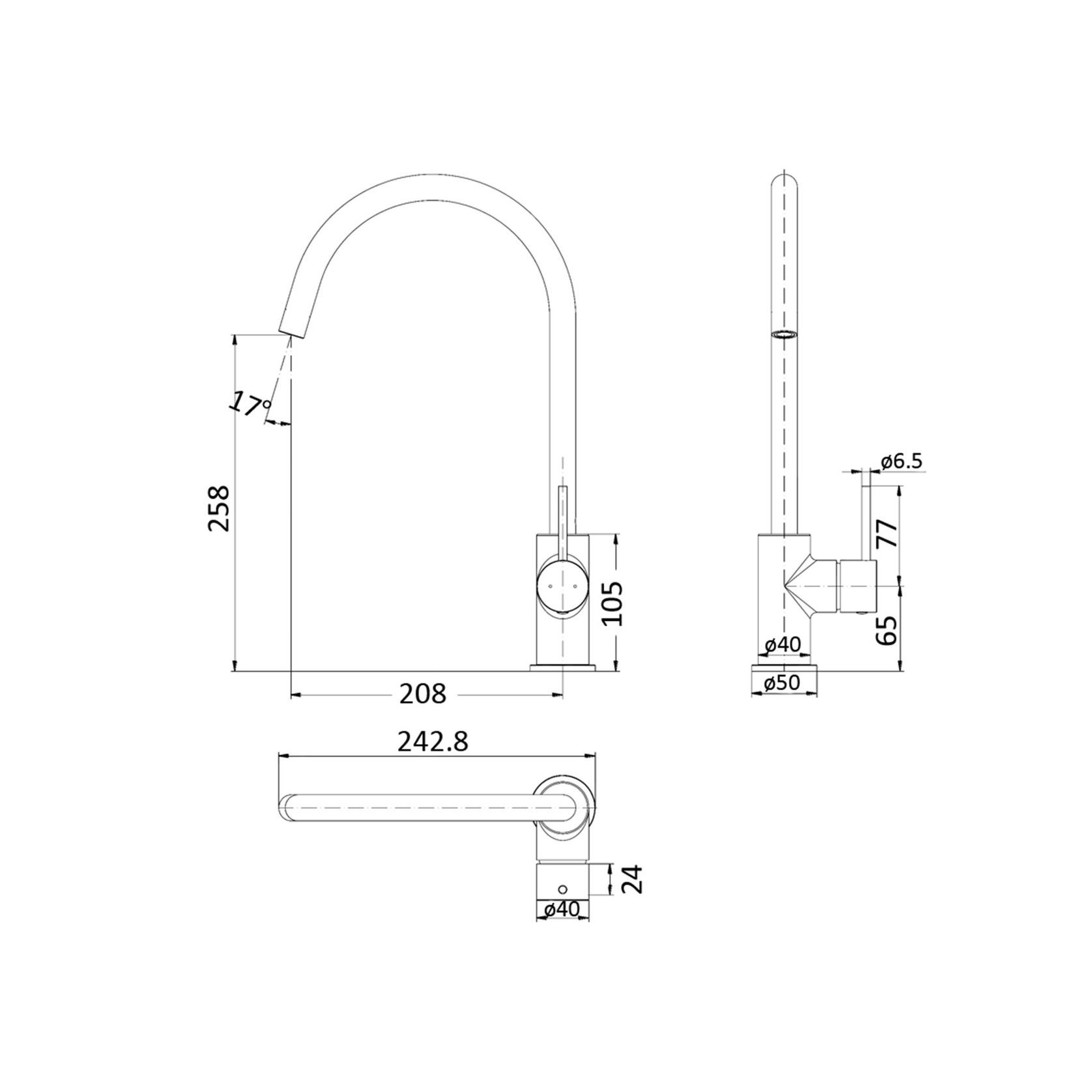 Unika Hali Sink Mixer gallery detail image