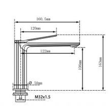 Basin Mixer BUYG0128.BM gallery detail image