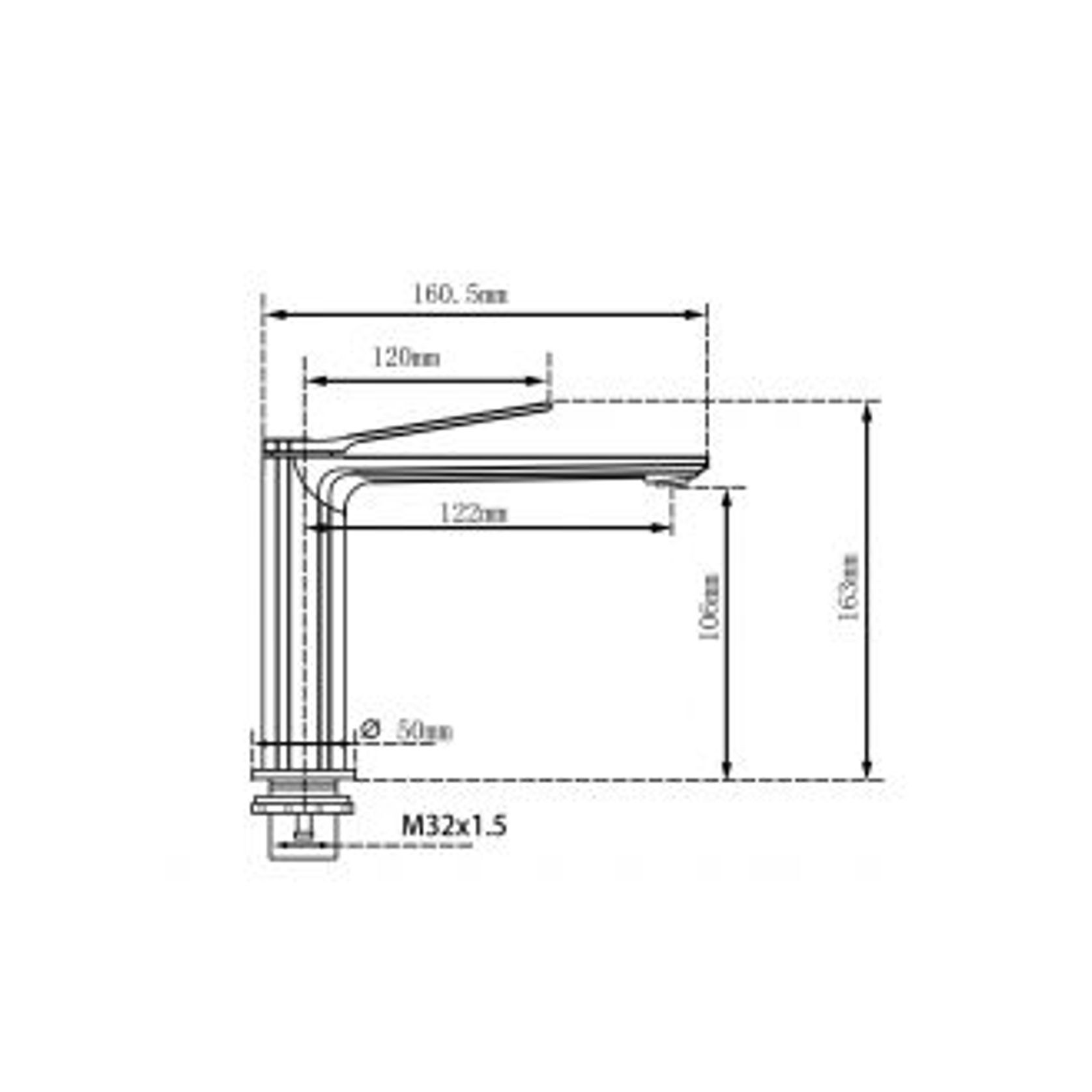 Rushy Basin Mixer Brushed Nickel gallery detail image