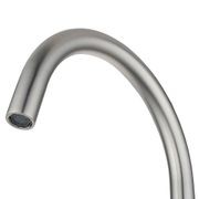 Moon Swivel Basin Mixer Brushed Nickel gallery detail image