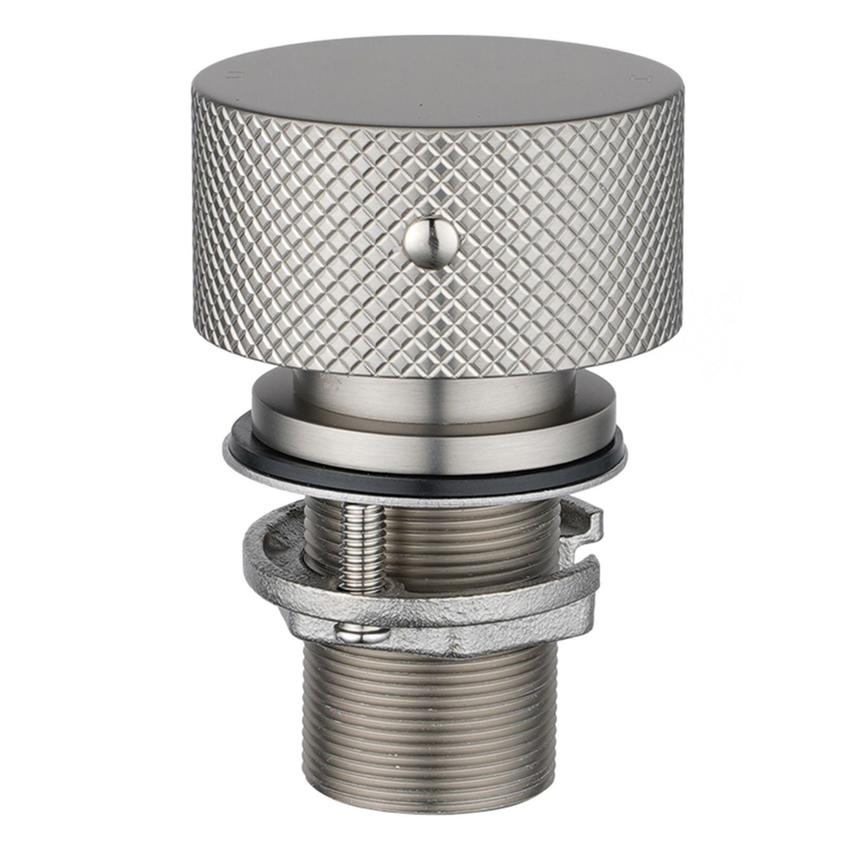 Moon Swivel Basin Mixer Brushed Nickel gallery detail image