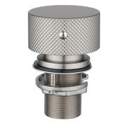Moon Swivel Basin Mixer Brushed Nickel gallery detail image