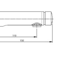 DELABIE Temposoft 2 basin tap 7 second  - Lead free* gallery detail image