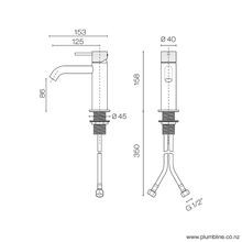 Oli 316 Basin Mixer With Linea Handle gallery detail image
