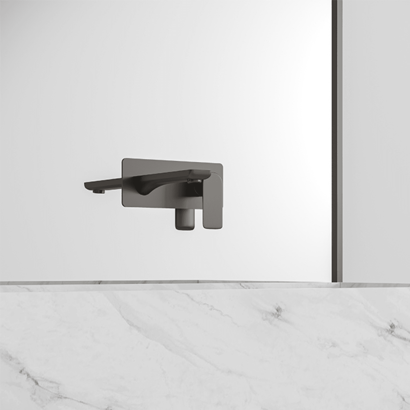 Orza Wall Mounted Basin/Bath Mixer gallery detail image