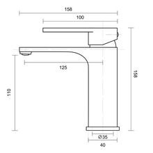 Ivano Basin Mixer Matte Black gallery detail image