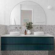 Elysian Minimal Mixer & Spout Set | Brushed Nickel gallery detail image