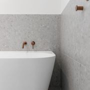 Elysian Minimal Mixer & Spout Set | Brushed Copper gallery detail image