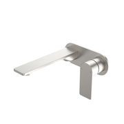 Urbane II Wall Basin/Bath Mixer 180mm Rounded Cover gallery detail image