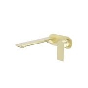 Urbane II Wall Basin/Bath Mixer 220mm Rounded Cover gallery detail image