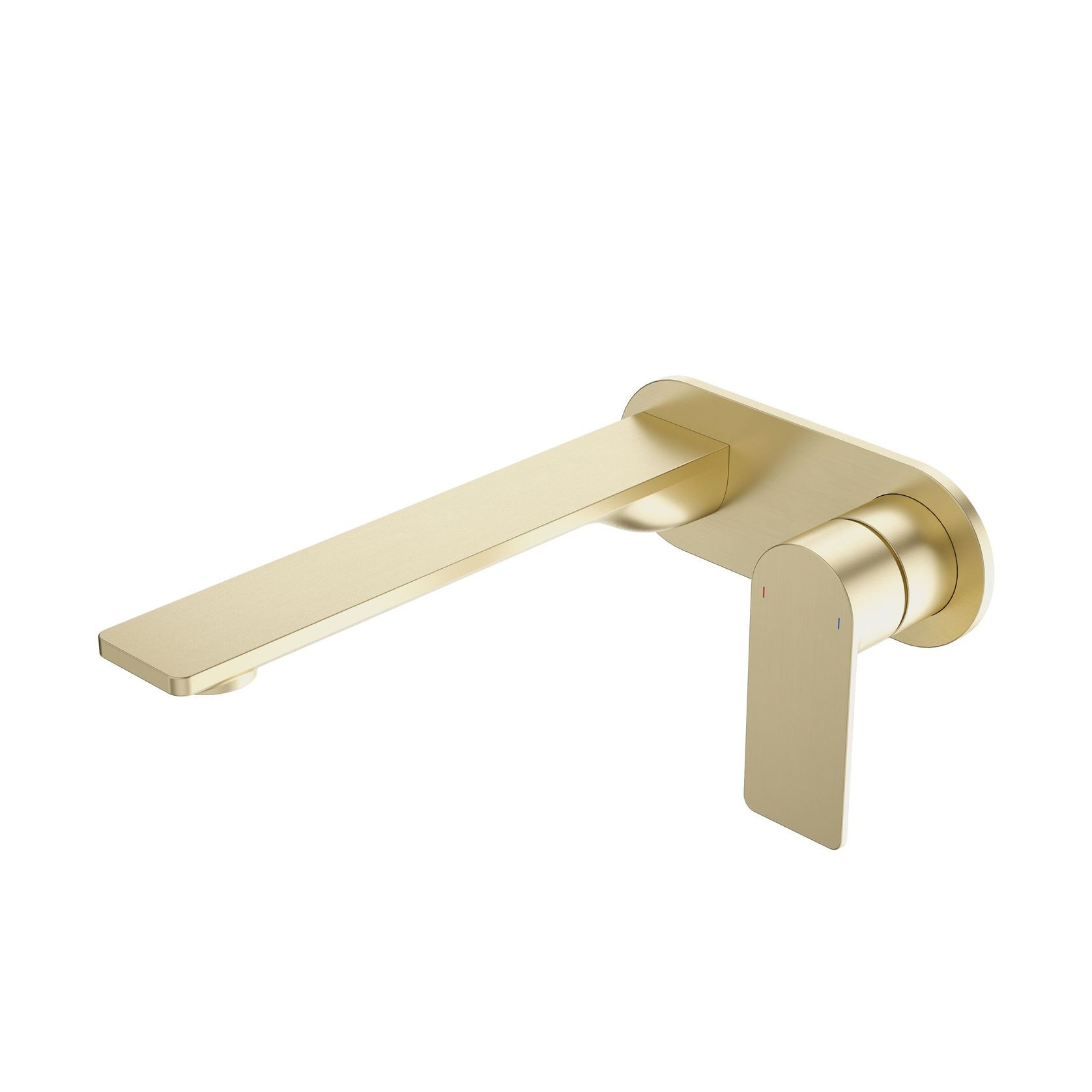 Urbane II Wall Basin/Bath Mixer 220mm Rounded Cover gallery detail image