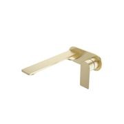 Urbane II Wall Basin/Bath Mixer 220mm Rounded Cover gallery detail image
