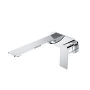 Urbane II Wall Basin/Bath Mixer 220mm Rounded Cover gallery detail image