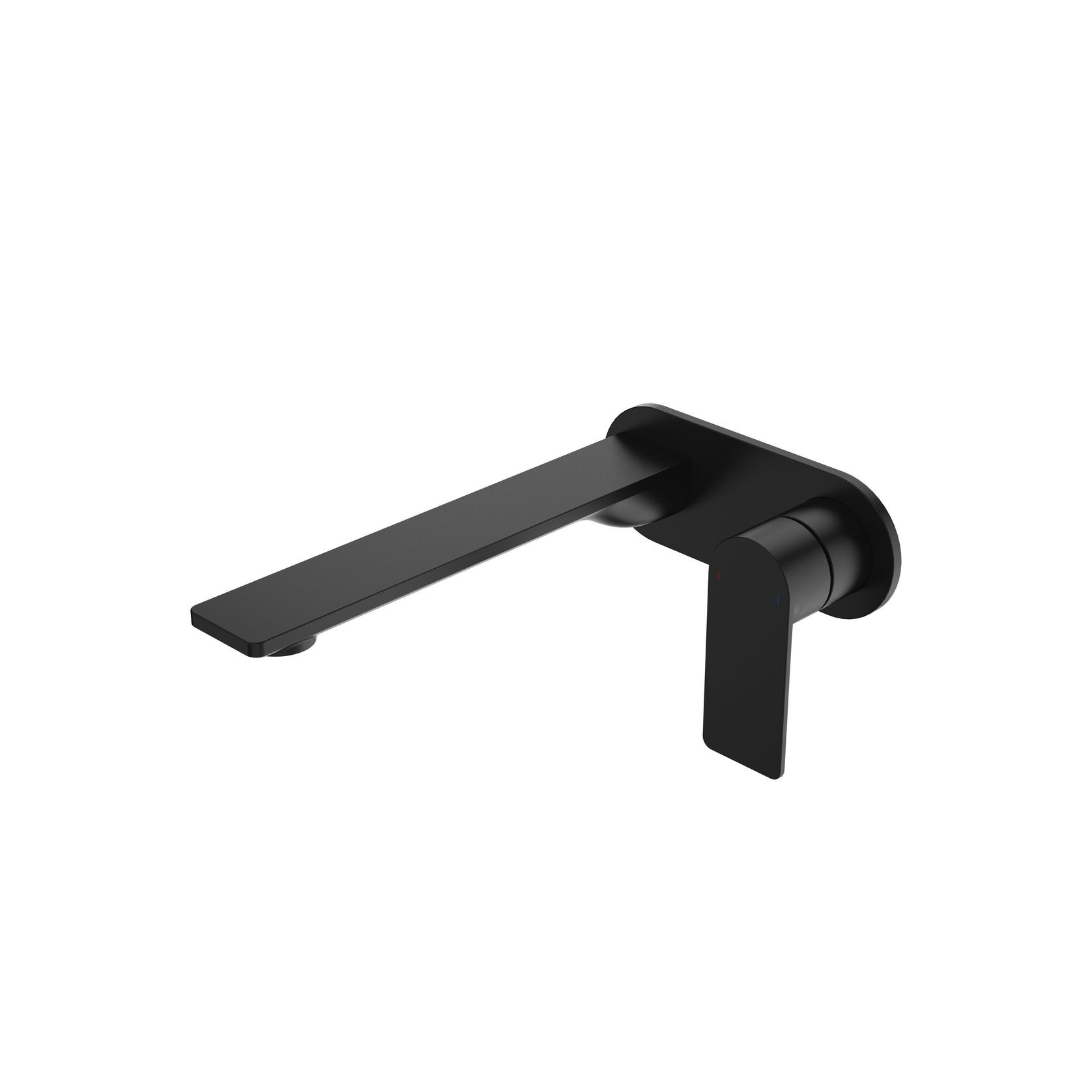 Urbane II Wall Basin/Bath Mixer 220mm Rounded Cover gallery detail image