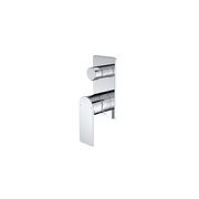 Urbane II Bath/Shower Mixer w/ Diverter Rectangle Cover gallery detail image