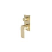 Urbane II Bath/Shower Mixer w/ Diverter Rectangle Cover gallery detail image
