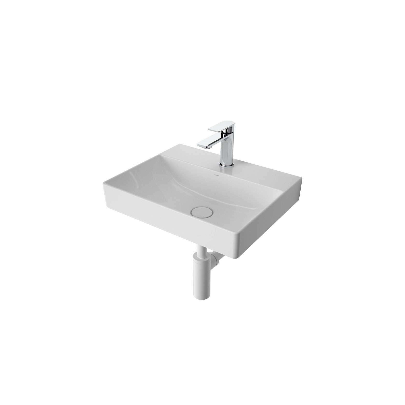 Urbane II Wall Basin 1 Tap Hole gallery detail image