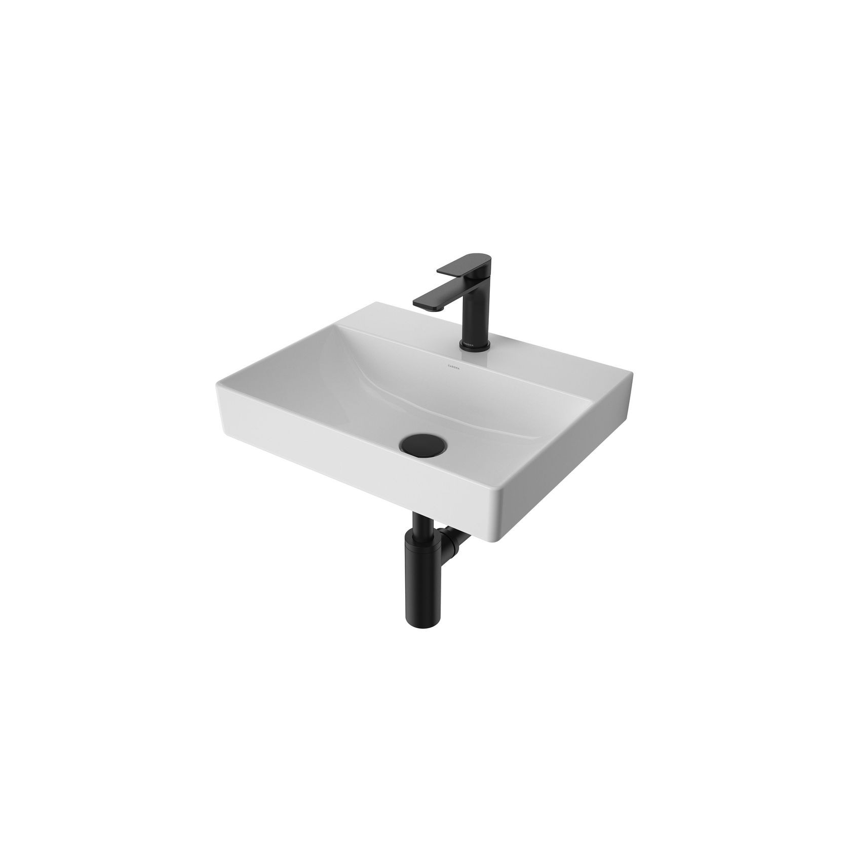 Urbane II Wall Basin 1 Tap Hole gallery detail image