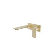 Urbane II Wall Basin/Bath Mixer 180mm Rectangular Cover gallery detail image