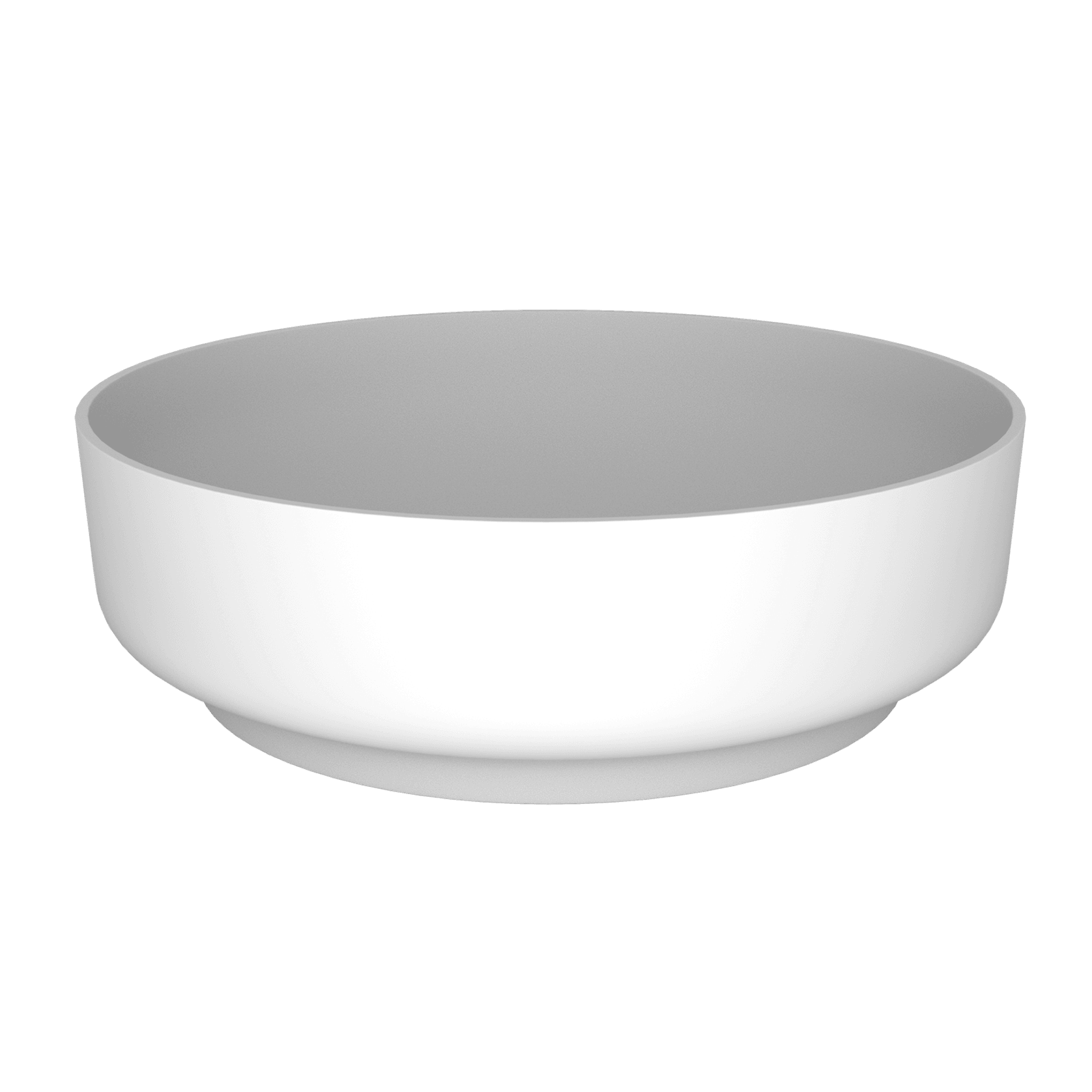 Rounde Basin 400mm Matte White gallery detail image