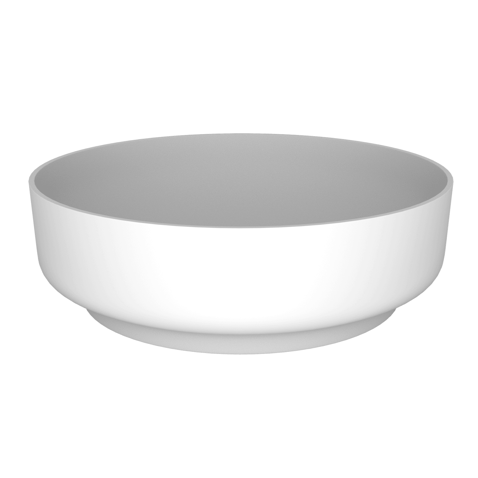 Rounde Basin 400mm Matte White gallery detail image
