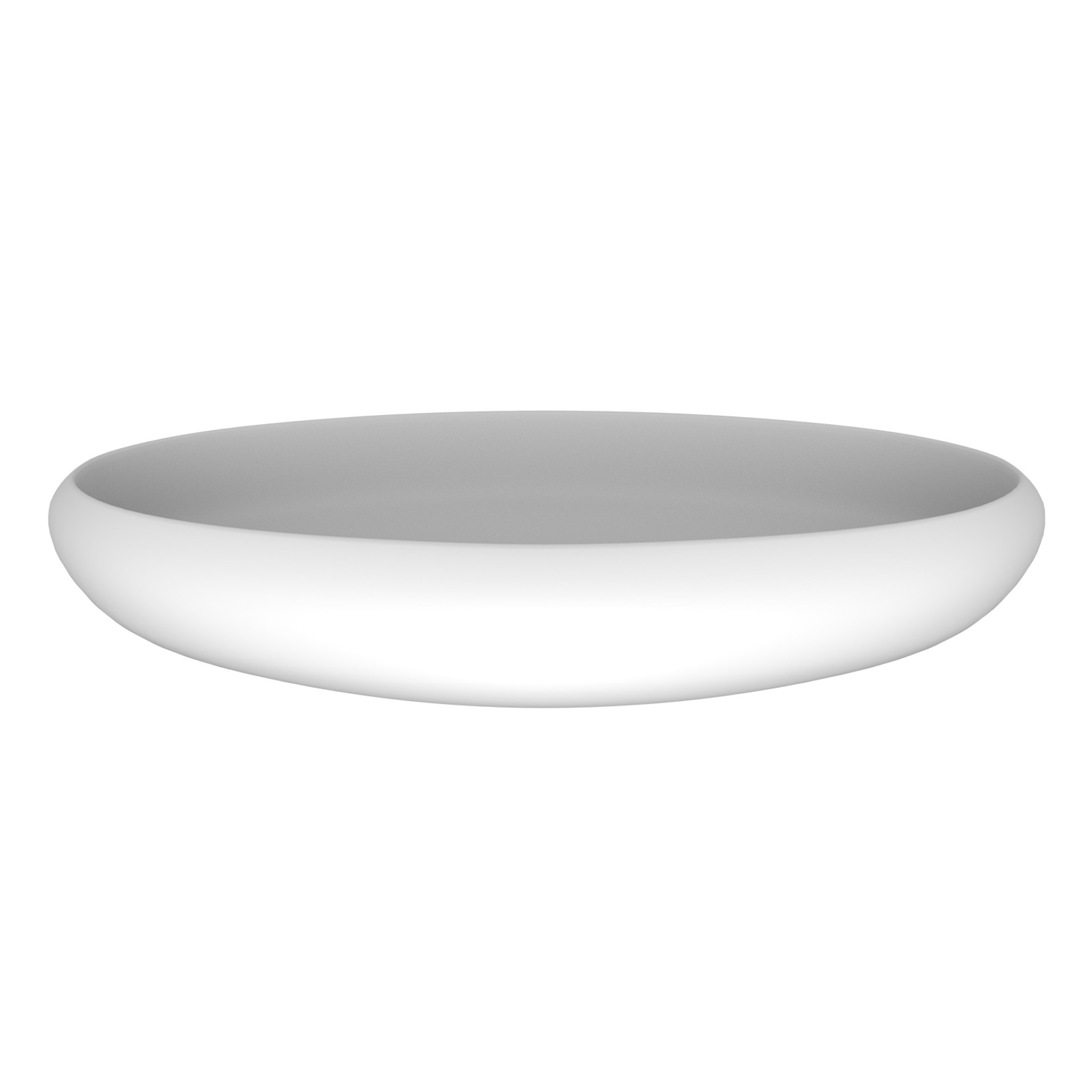 Flotte Basin 600mm Matte White gallery detail image