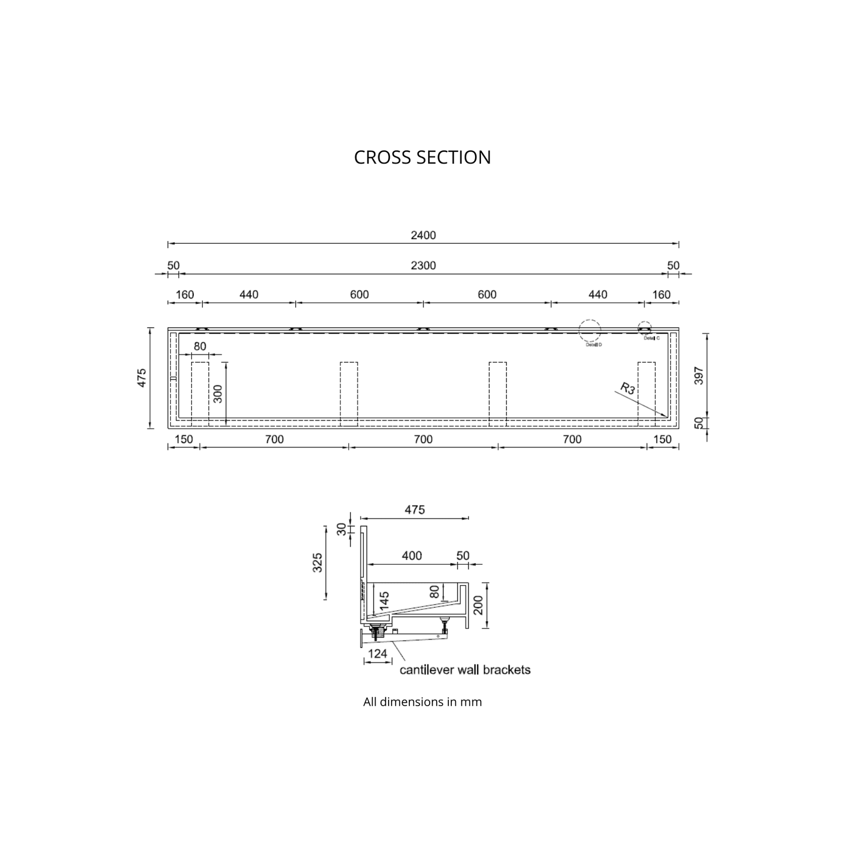 Corian® Washplane 3224 gallery detail image