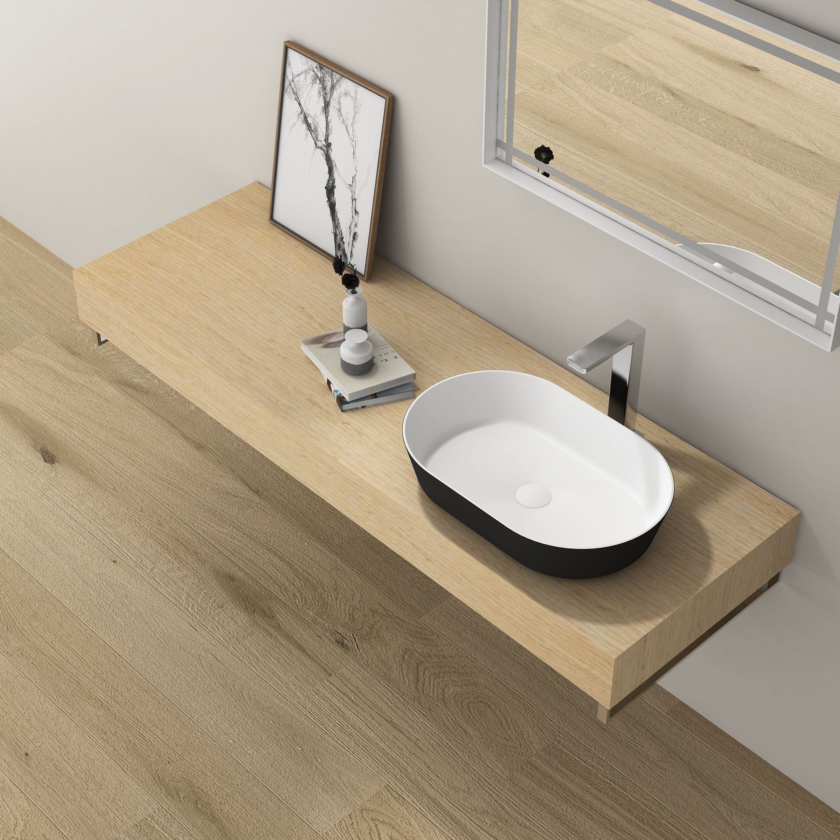 Thin Edge Oval Basin G38541 gallery detail image