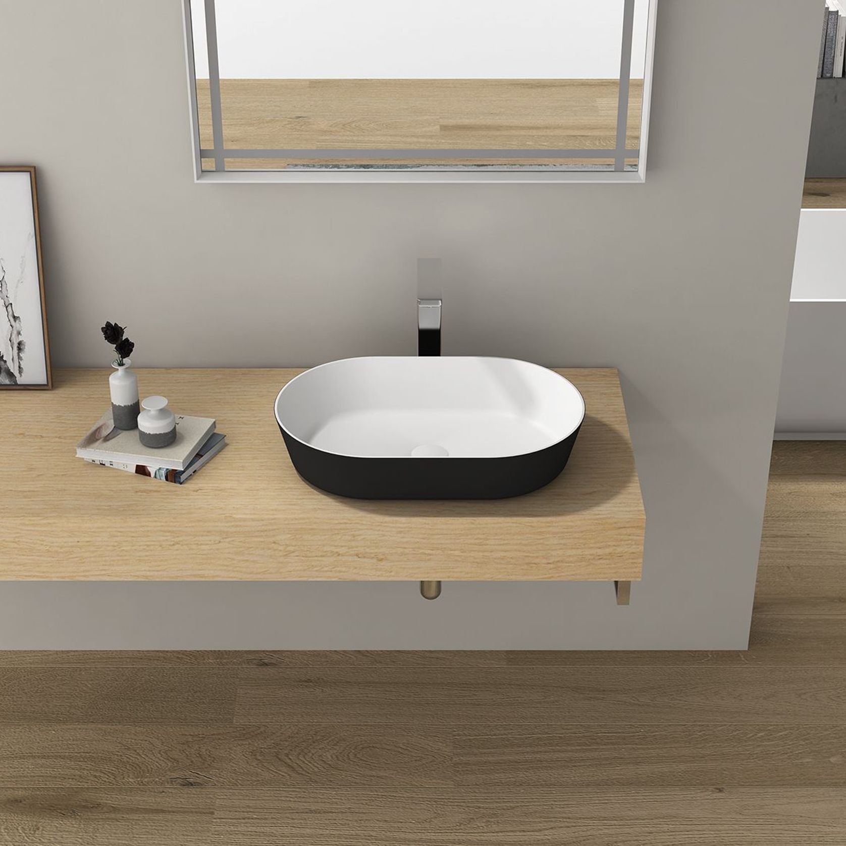 Thin Edge Oval Basin G38541 gallery detail image