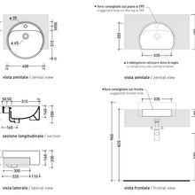 Twin Set Semi Recessed Basin gallery detail image