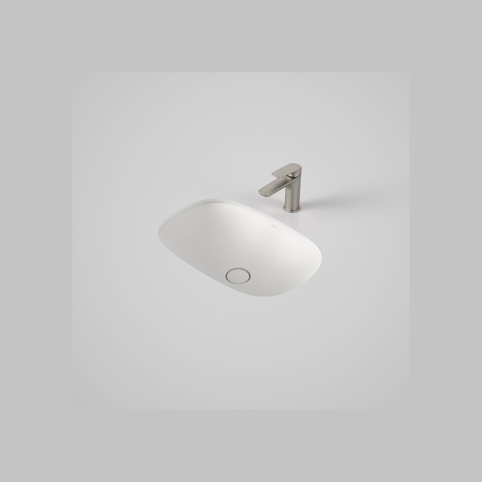 Contura II Undercounter Basin | Matte White gallery detail image